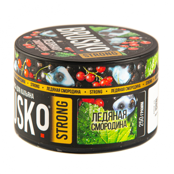 Смесь Brusko Strong ледяная смородина  250 гр в Красноярске
