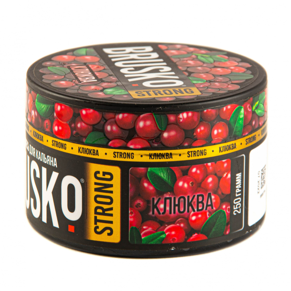 Смесь Brusko Strong клюква  250 гр в Красноярске