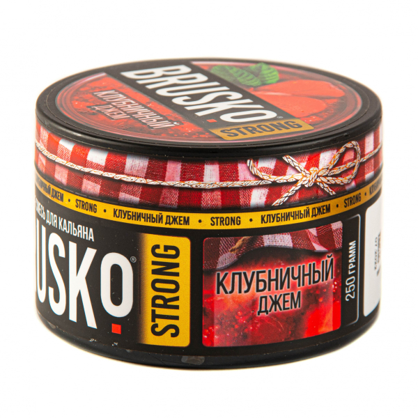 Смесь Brusko Strong клубничный джем  250 гр в Красноярске