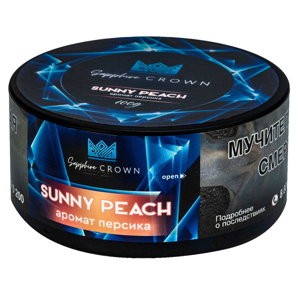 Табак Sapphire Crown Sunny Peach  100 грамм в Красноярске