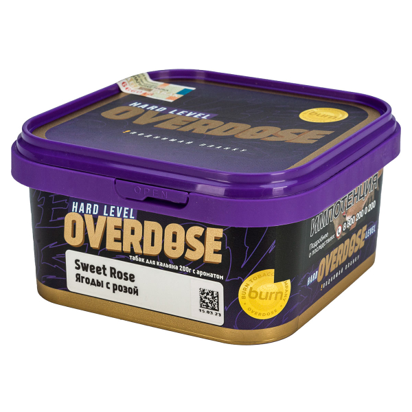 Табак Overdose Sweet Rose  200 грамм в Красноярске