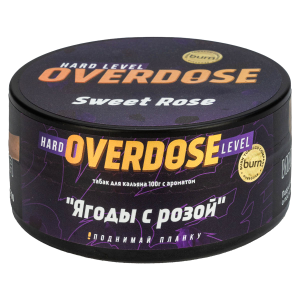 Табак Overdose Sweet Rose  100 грамм в Красноярске