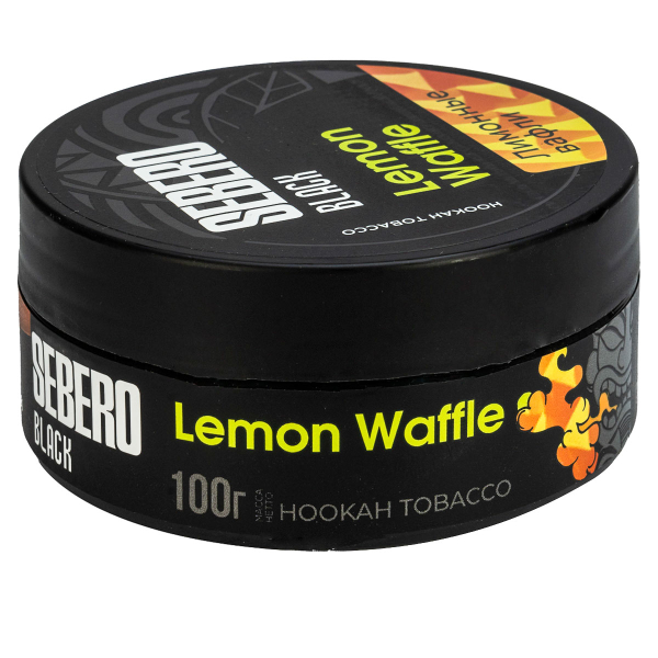 Табак Sebero Black Lemon Waffle  100 грамм в Красноярске