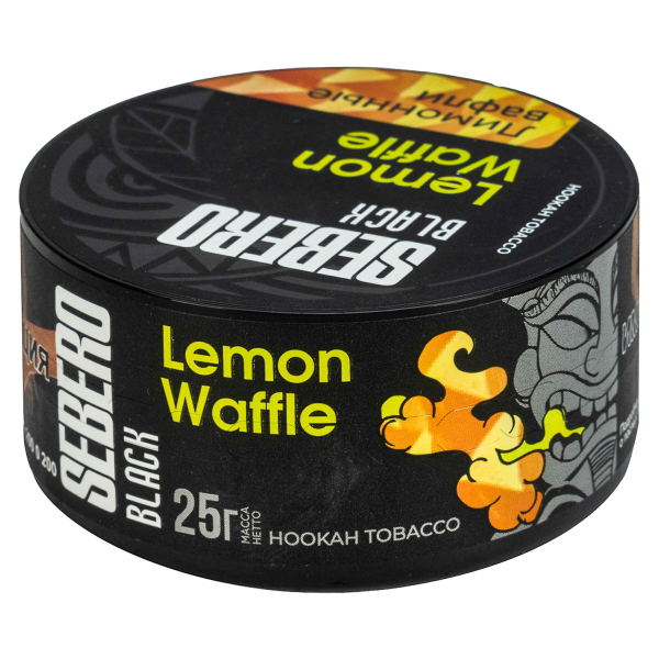 Табак Sebero Black Lemon Waffle  25 грамм в Красноярске