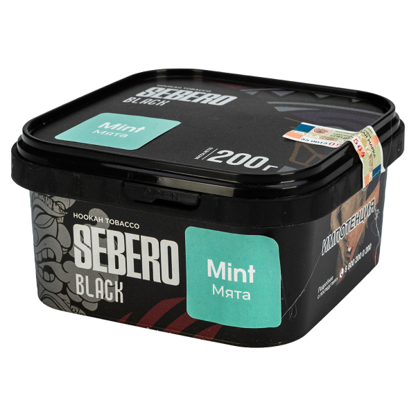 Табак Sebero Black Mint  200 грамм в Красноярске