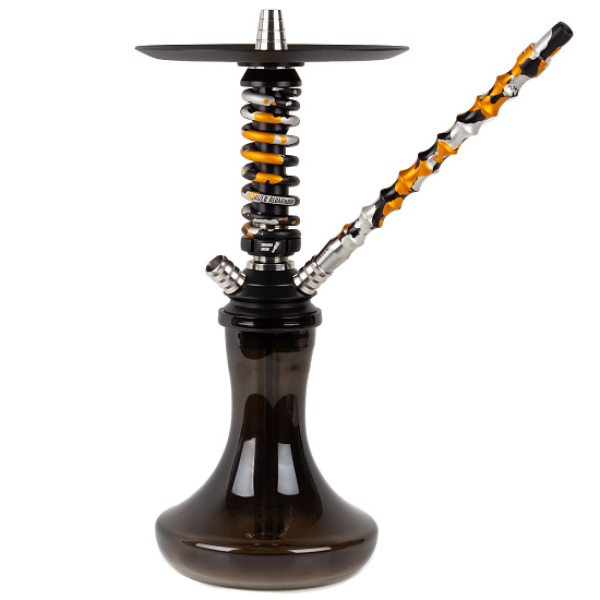 Кальян Mamay Custom Coilovers Micro Черный-Золотой Камуфляж  в Красноярске
