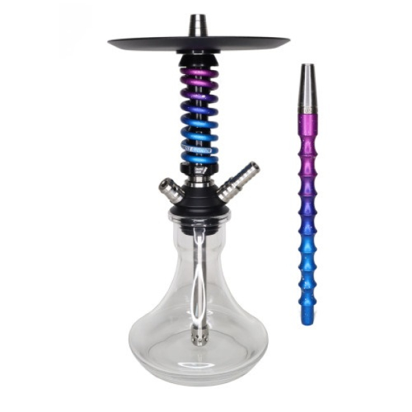 Кальян Mamay Custom Coilovers Micro Черный-Космос  в Красноярске