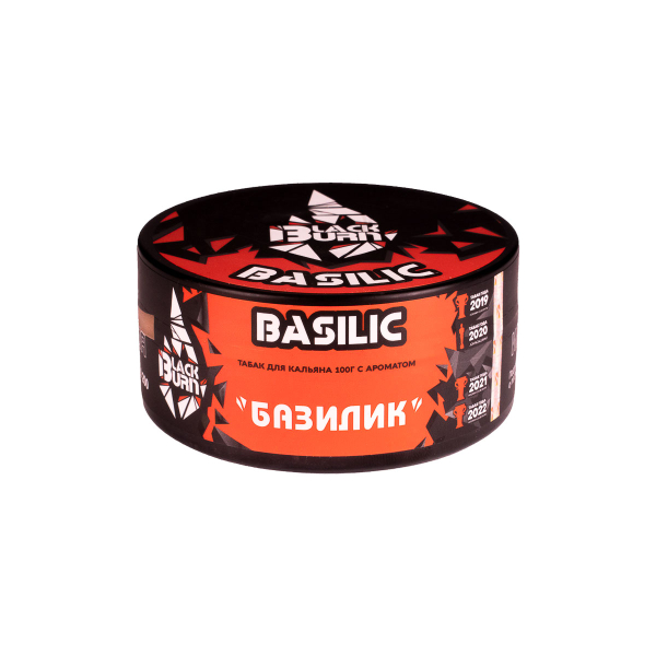 Табак Burn Black Basilik  100 грамм в Красноярске