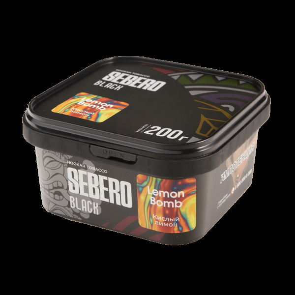 Табак Sebero Black Lemon Bomb  200 грамм в Красноярске
