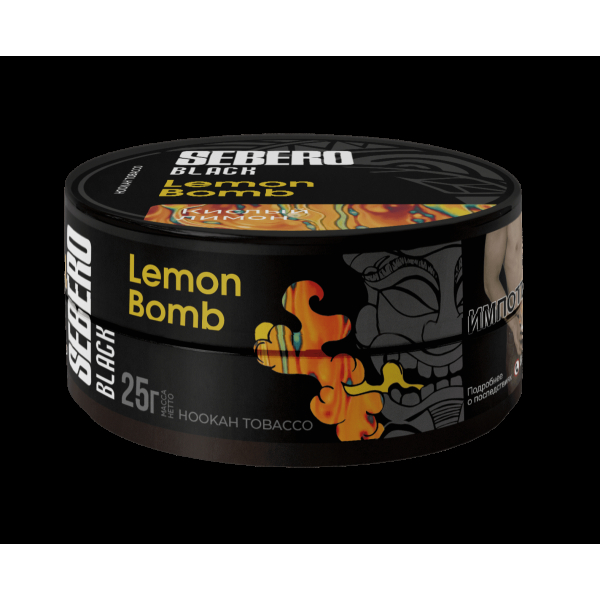 Табак Sebero Black Lemon Bomb  25 грамм в Красноярске