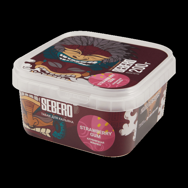 Табак Sebero Strawberry gum  200 грамм в Красноярске
