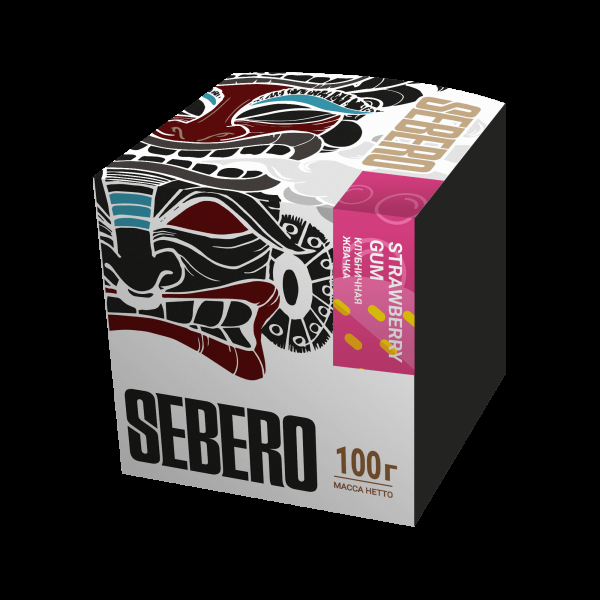 Табак Sebero Strawberry gum  100 грамм в Красноярске