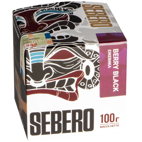 Табак Sebero Berry Black  100 грамм в Красноярске