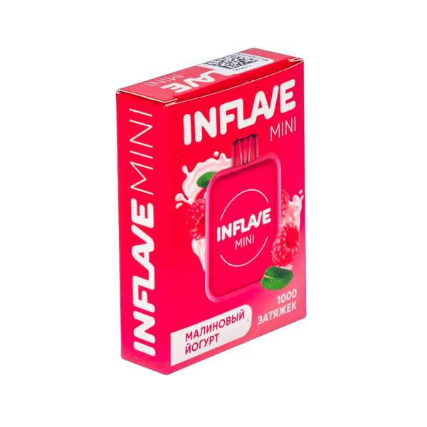 Inflave Mini Малиновый Йогурт (1000 Затяжек) в Красноярске