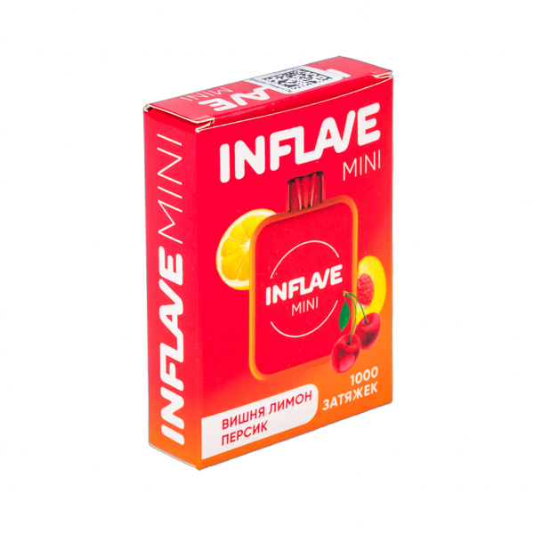 Inflave Mini Вишня Персик Лимон (1000 Затяжек) в Красноярске