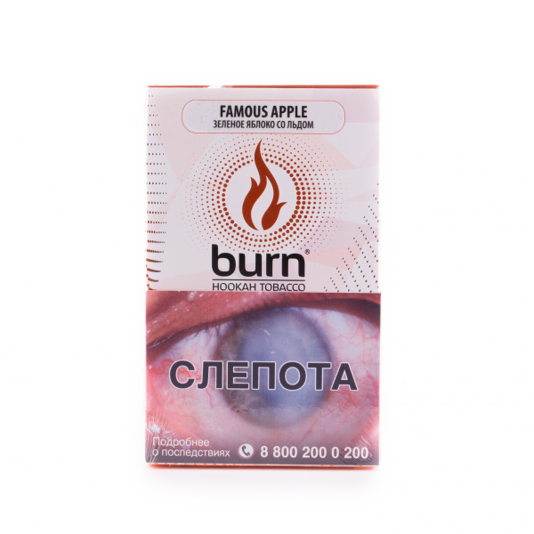 Табак Burn Famous Apple  100 грамм в Красноярске