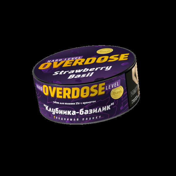 Табак Overdose Strawberry Basil  25 грамм в Красноярске