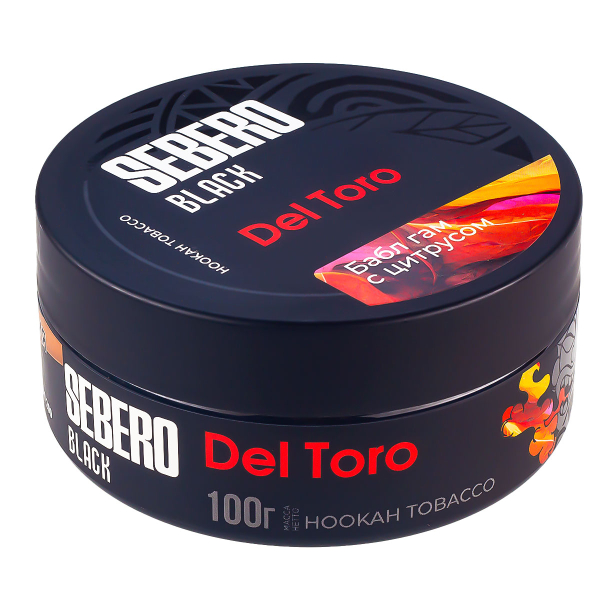 Табак Sebero Black Del Toro  100 грамм в Красноярске