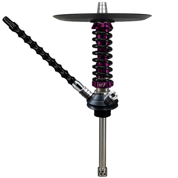 Кальян Mamay Custom Coilovers Micro Пурпурный Сплеш Черный  в Красноярске