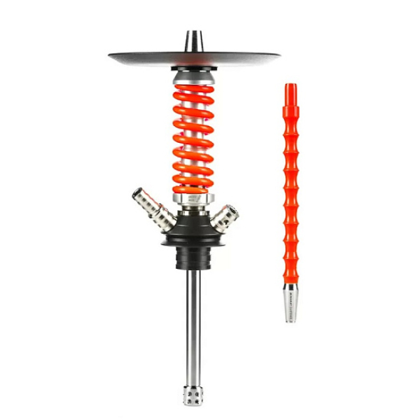 Кальян Mamay Custom Coilovers Micro Хром-Оранжевый  в Красноярске