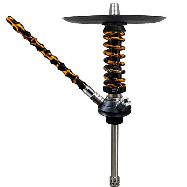 Кальян Mamay Custom Coilovers Micro Черный-Gold Сплеш  в Красноярске