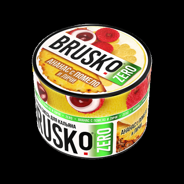 Смесь Brusko Ананас С Помело И Личи (Zero)  50 гр в Красноярске