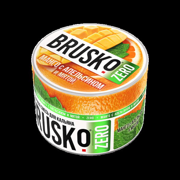 Смесь Brusko Манго С Апельсином И Мятой (Zero)  50 гр в Красноярске