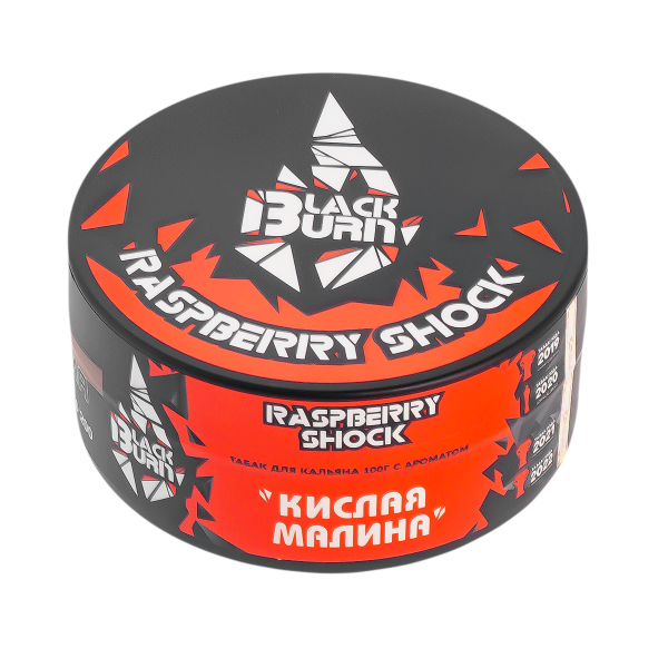Табак Burn Black Raspberry Shock  100 грамм в Красноярске