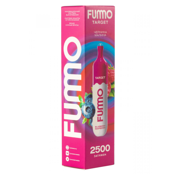 Fummo Target Черника Малина (2500 Затяжек) в Красноярске