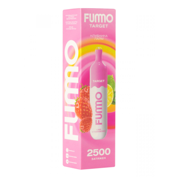 Fummo Target Клубника Лайм (2500 Затяжек) в Красноярске