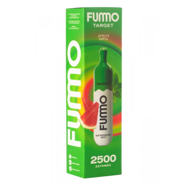 Fummo Target Арбуз Мята (2500 Затяжек) в Красноярске