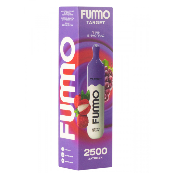 Fummo Target Личи Виноград (2500 Затяжек) в Красноярске