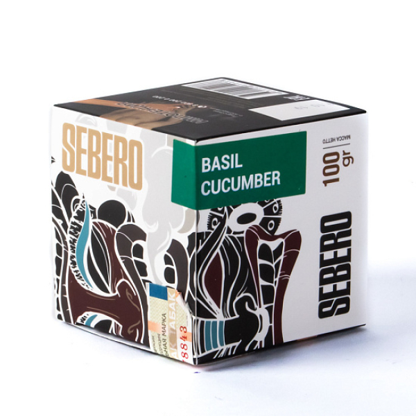 Табак Sebero Basil-Cucumber  100 грамм в Красноярске