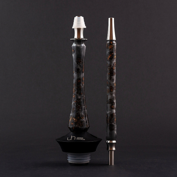 Кальян Union Hookah Sleek Акрил С Шишками Серый  в Красноярске