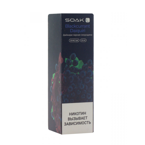 Жидкость Soak Blackcurrant Daiquiri 10 Мл 2 Мг в Красноярске