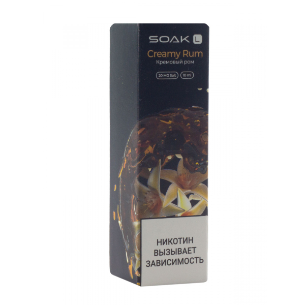 Жидкость Soak Creamy Rum 10 Мл 2 Мг в Красноярске