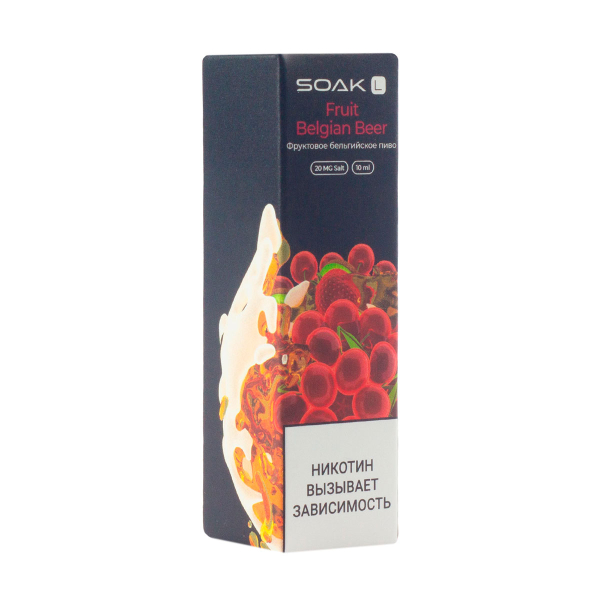 Жидкость Soak Fruit Belgian Beer 10 Мл 2 Мг в Красноярске