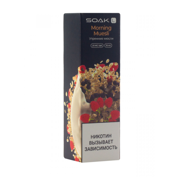 Жидкость Soak Morning Muesli 10 Мл 2 Мг в Красноярске