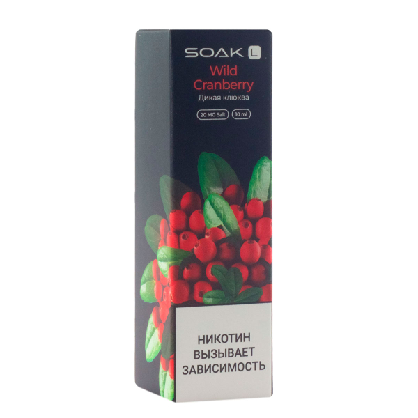 Жидкость Soak Wild Cranberry 10 Мл 2 Мг в Красноярске