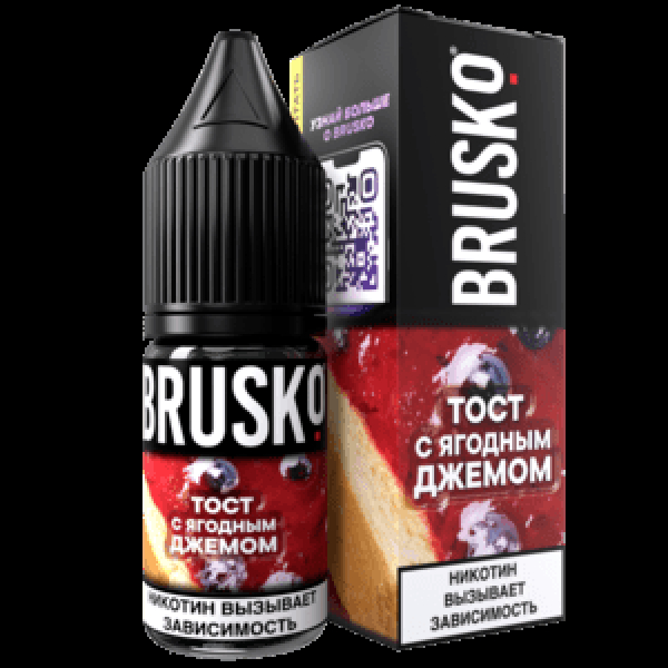 Жидкость Brusko Salt Тост С Ягодным Джемом 10 Мл 2 Мг в Красноярске