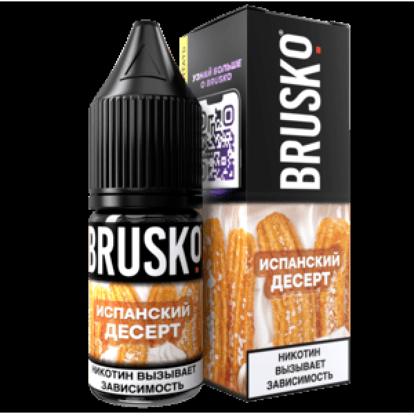 Жидкость Brusko Salt Испанский Десерт 10 Мл 2 Мг в Красноярске