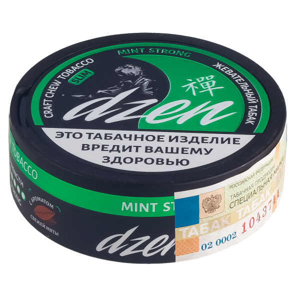 Жевательный табак Dzen Strong Slim Mint 9 грамм в Красноярске