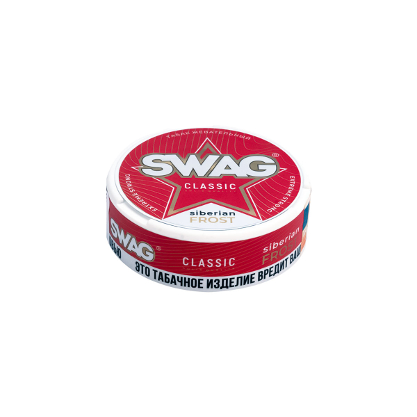 Жевательный табак Swag Classic Siberian Frost 10 грамм в Красноярске