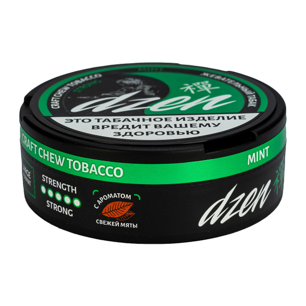 Жевательный табак Dzen Strong Mint 9 грамм в Красноярске