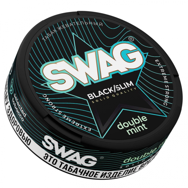 Жевательный табак Swag Strong Double Mint 10 грамм в Красноярске