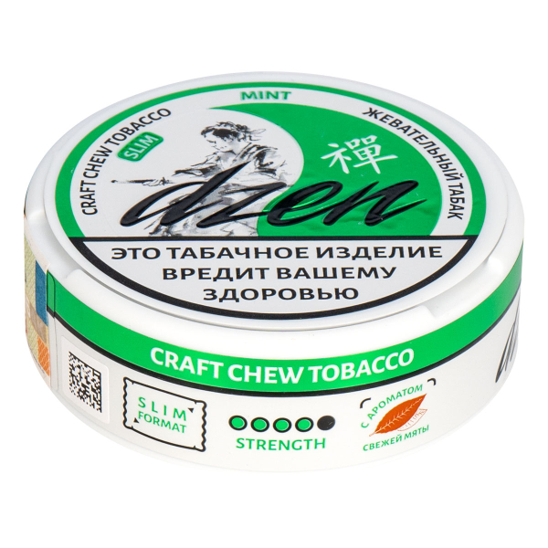 Жевательный табак Dzen Slim Mint 9 грамм в Красноярске