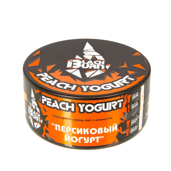 Табак Burn Black Peach Yogurt  100 грамм в Красноярске