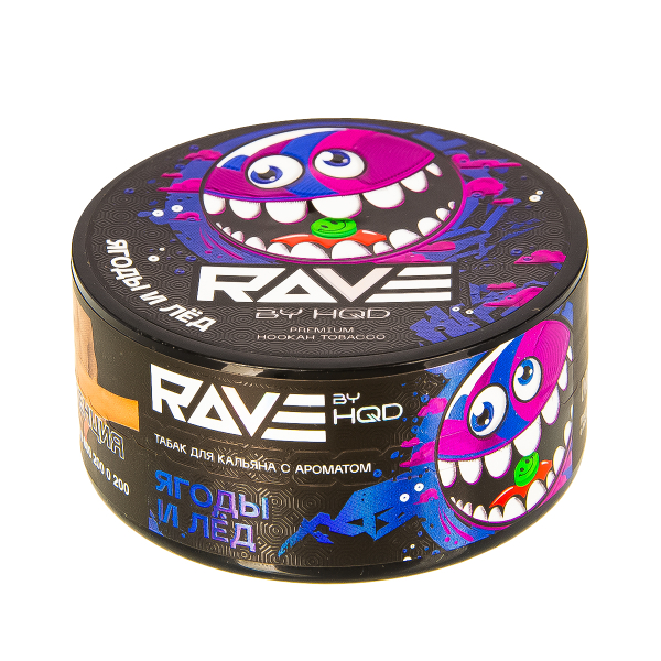 Табак Rave By Hqd Ягоды И Лед  25 грамм в Красноярске