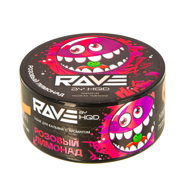Табак Rave By Hqd Розовый Лимонад  25 грамм в Красноярске