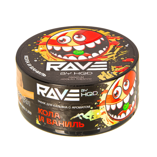 Табак Rave By Hqd Кола И Ваниль  25 грамм в Красноярске